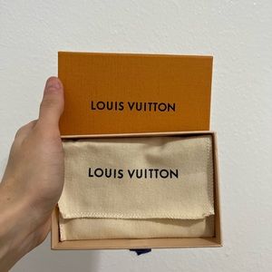 LOUIS VUITTON packaging *empty, just the packaging*